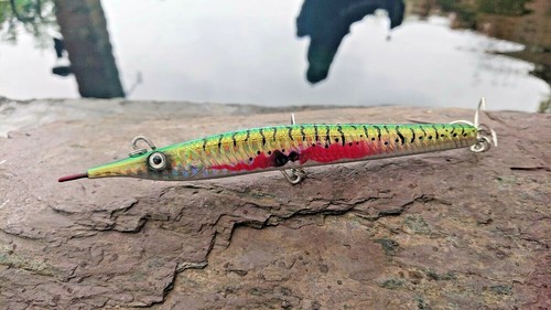 Bass Lure ZAG140 140mm 18-30g BATTLE GARFISH NEEDLE FISH long cast sinking Stick - Picture 41 of 52