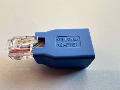ROLLOVER Cisco Console Rollover Adapter for RJ45 Ethernet Cable