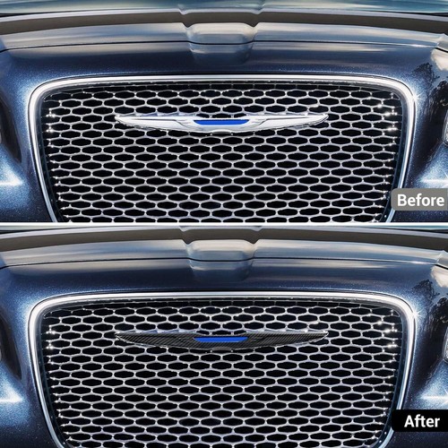 Carbon fiber Central Control Dash Decor Cover Trim Bezel for 2015+ Chrysler 300C - 第 263/371 張圖片