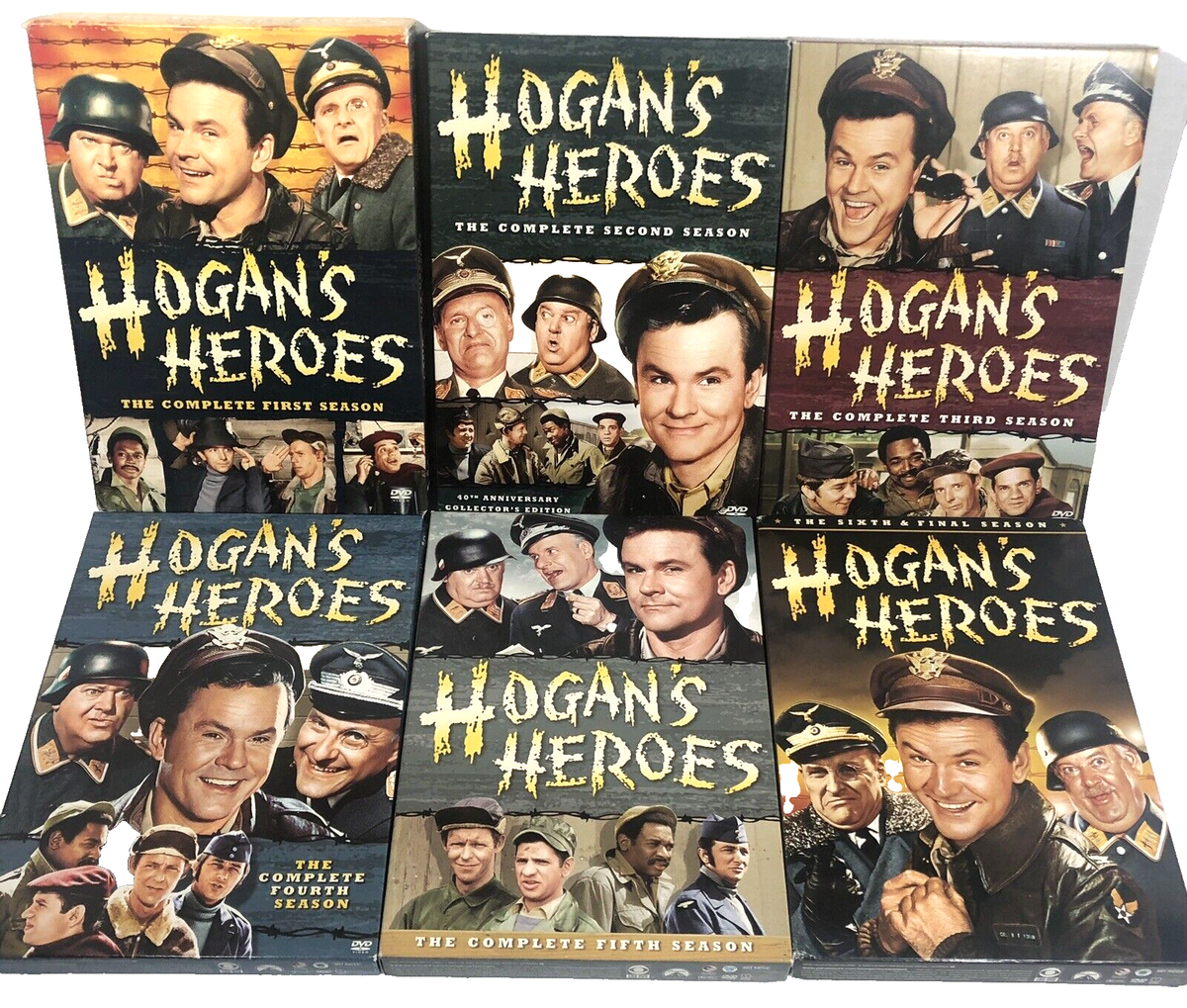 Hogan's Heroes Complete Series Season 1-6 DVD's Bob Crane WWII POW