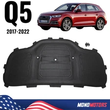 Hood Insulation Pad with Clips for Audi Q5 Hood Panel 2017-22 Engine Heat Shield