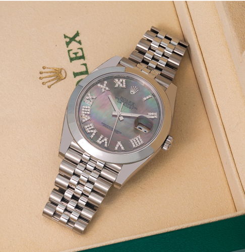 ROLEX DATEJUST 41 WATCH, 126300 41MM 