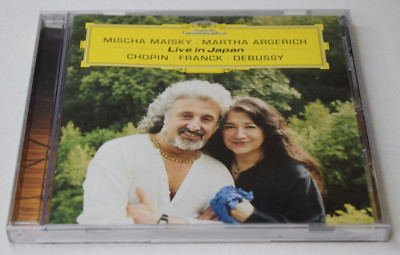 Chopin, Franck, Debussy Maisky & Argerich Live in Japan CD 2001