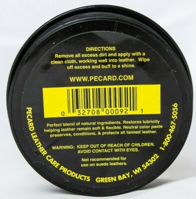 Pecard Motorcycle Leather Dressing 4oz | eBay