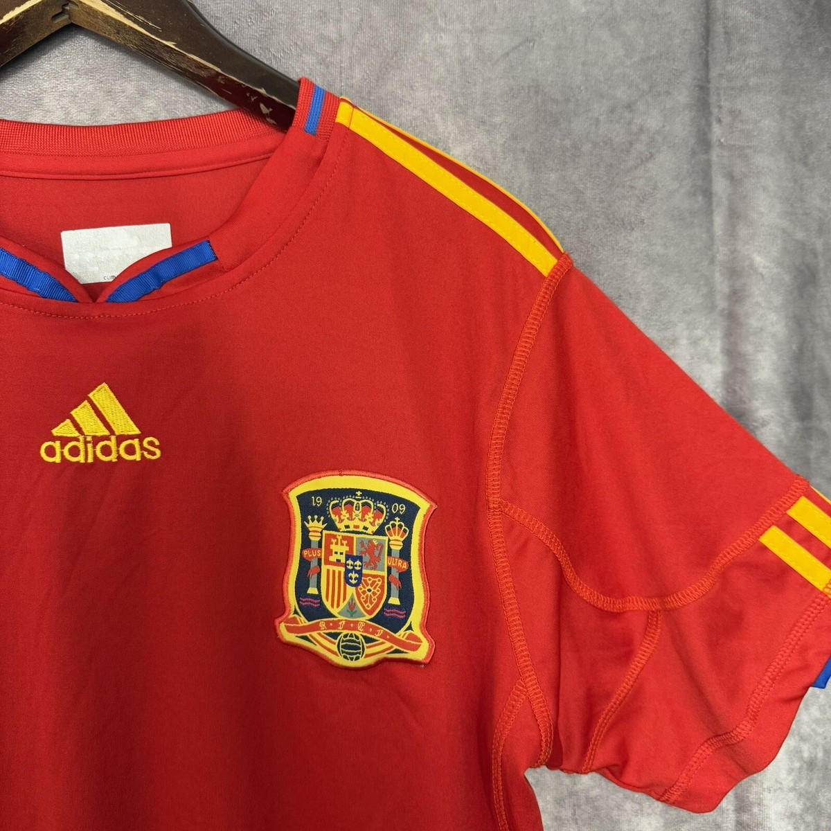 Adidas Spain Home Fernando Torres #9 World Cup 2010 Jersey