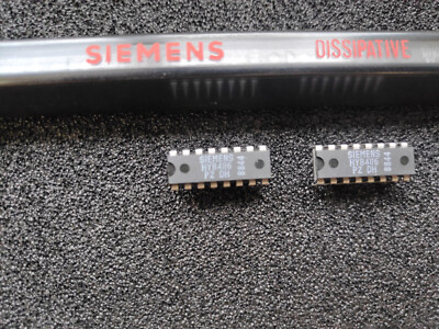 4 Stück/pcs - HYB4116P2DH  SIEMENS DIP16 - D-RAM 16K x 1 Bit Dynamic RAM 4116