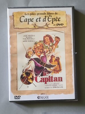 DVD LE CAPITAN - Jean MARAIS / BOURVIL - André HUNEBELLE - NEU