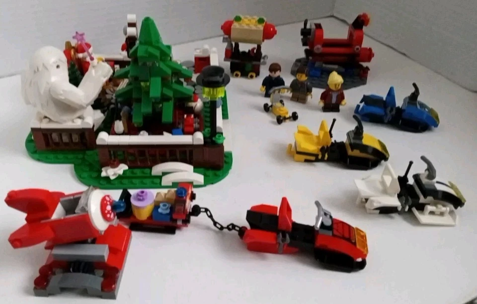 Lego Cambio de Cambio en el Polo Norte con Minifiguras y Accesorios Lote Vacaciones Foto 3 de 4