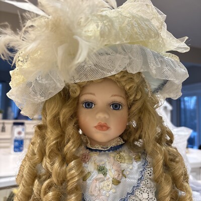 Seymour Mann Porcelain Doll- The Connoisseur Doll Collection- No