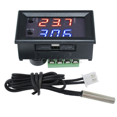 W1209WK DC12V Digital LED Thermostat Temperature Control NTC Sensor