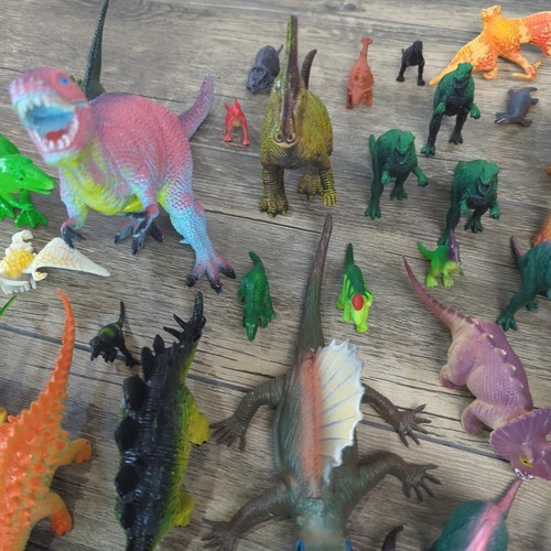 Massive Toy Dinosaurs Mixed Lot & Sizes 145 Total Figures Various Sizes - Picture 12 of 24
