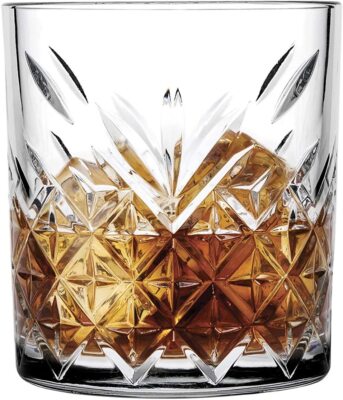 Pasabahce 52790 Timeless Whiskyglas 355 ml, transparent, 4 Stück