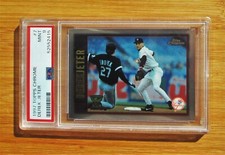1997 Topps Chrome All-Star Rookie Cup DEREK JETER Yankees - PSA 9 MINT