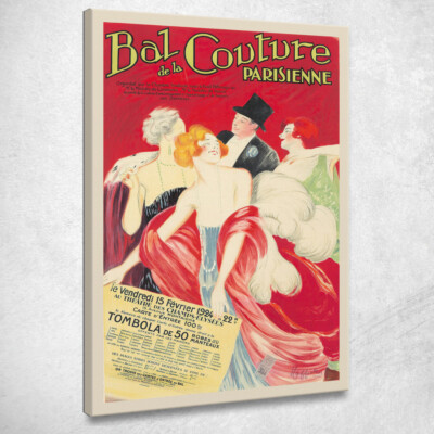 Ball der Pariser Hochmode Leonetto Cappiello, LCP10 Leinwandbild
