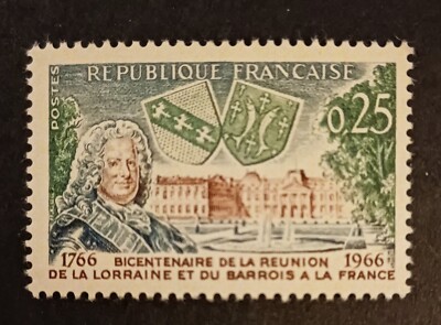 Briefmarken Frankreich Union Lothringen und Barrois Mc 1545 Yt 1483 1966