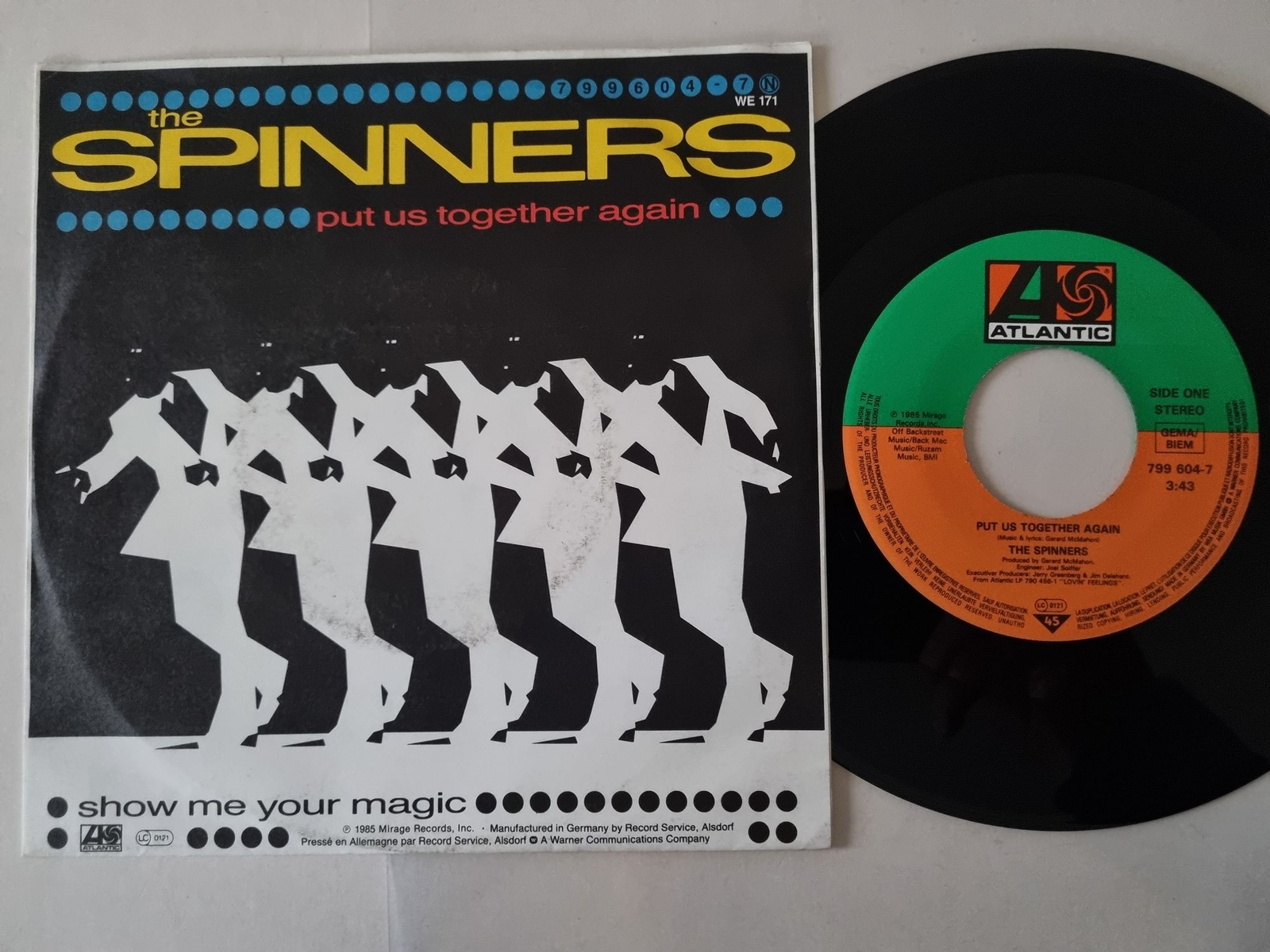 The Spinners - Put us together again 7'' Vinyl Germany
