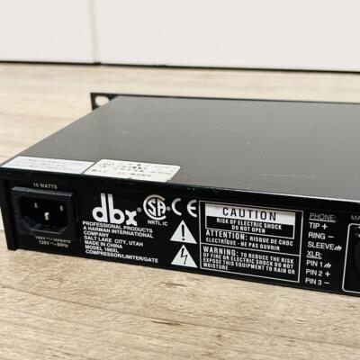 DBX 166XL Compressor Limiter Gate Pro Audio Equipment Audio