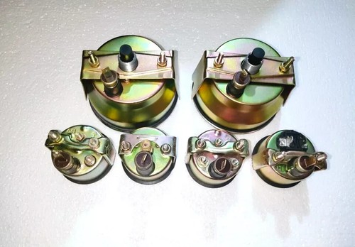 Smiths kit -Elec Temp Oil Fuel Volt Gauge 0-120MPH Speedo 0-80 RPM 100mm WC - Picture 2 of 3