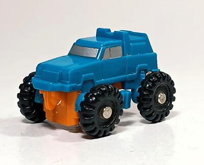 TRANSFORMERS 1990 G1 MICROMASTERS MONSTER TRUCK PATROL HYDRAULIC ROBOT FIGURE