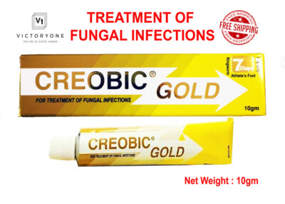 Fungal Infection Treatment Creobic Gold Cream 10gm Skin Fungus Itchy Skin Ebay