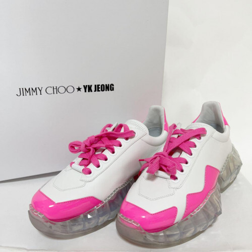 【送料&関税込】Jimmy Choo diamond Pink Leather Sneakers 21825703_52337021_600.jpg