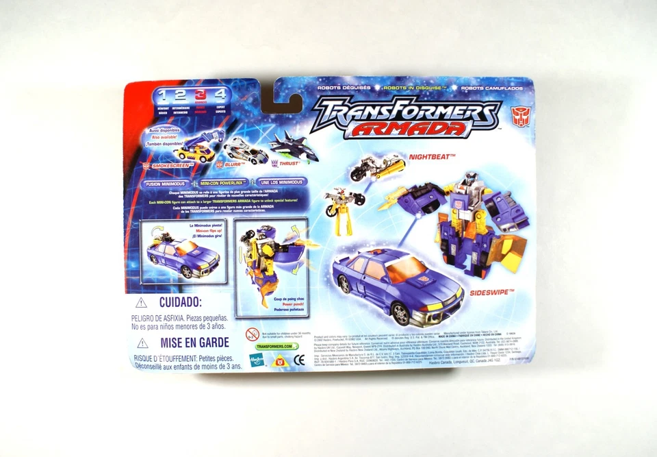 Transformers Armada Sideswipe Factory Sealed - Image 2 of 4