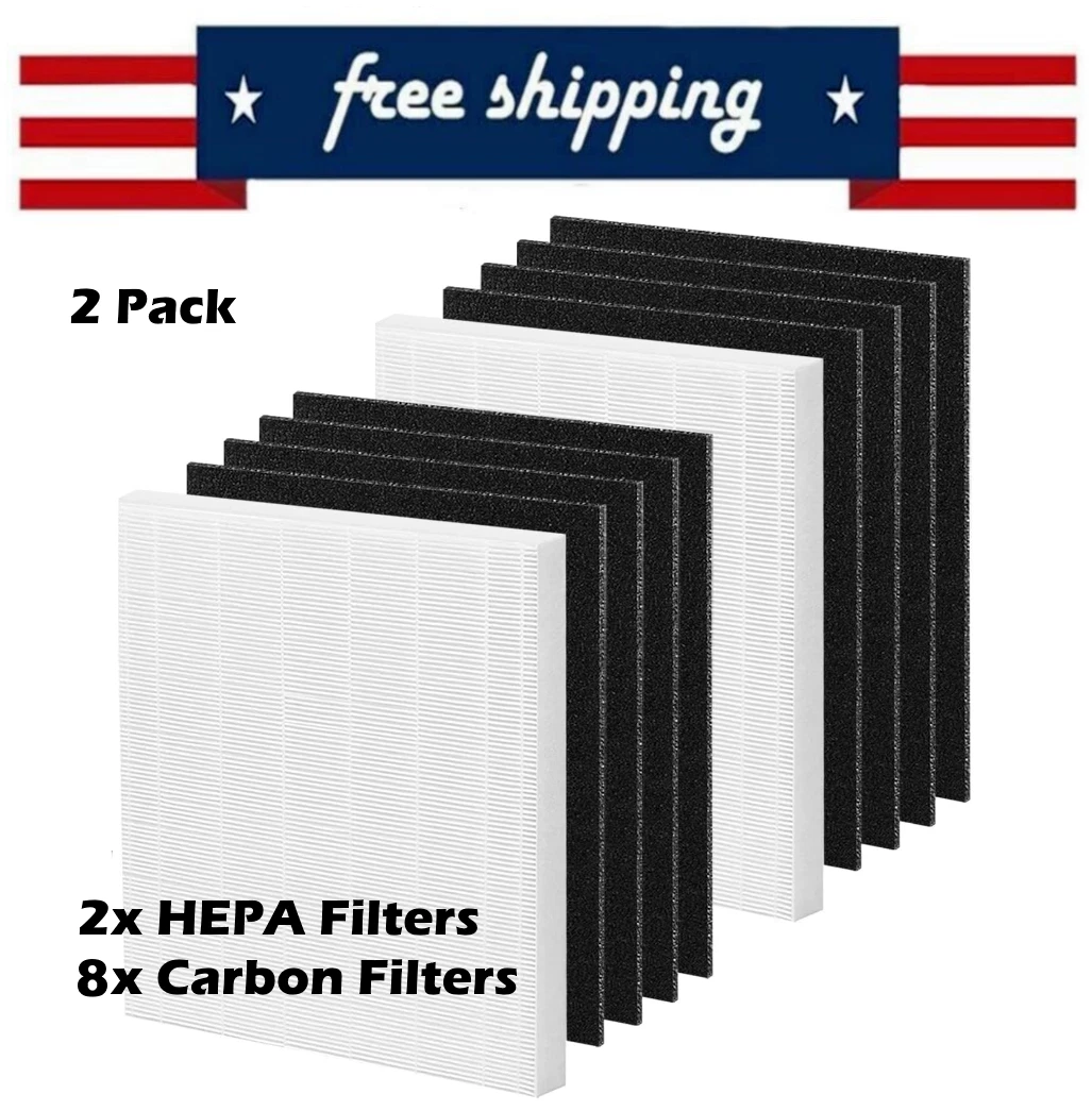 2 Pack H13 Filter S True HEPA Filter Kit For Winix C545