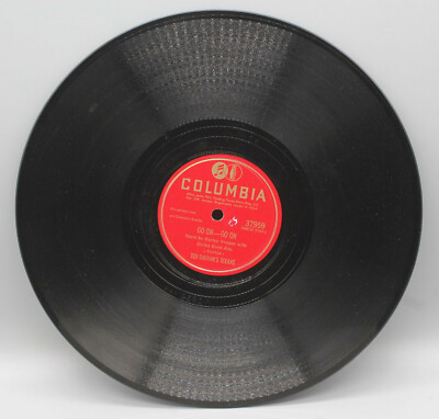 Ted Daffan's Texans - Poor Little Barfly & Go-Go On - Columbia 78 RPM   1947