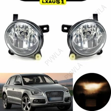 Pair Fog Light Lamp For Audi Q5 2009 2010 2011 2012 2013 2014 2015 2016 2017