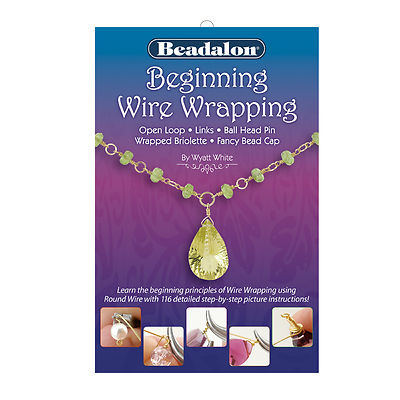Beadalon Beginning Draht Wickelheft, Schleifen, Links, Kopfstift