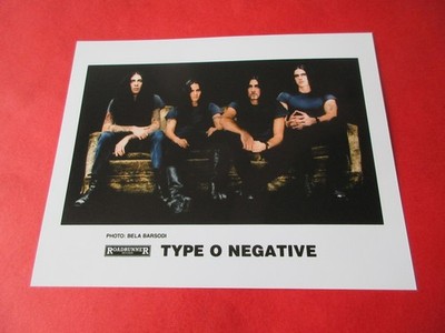 TYPE O NEGATIVE   Peter Steele Kenny Hickey 10x8 inch Photograph Photo #9799