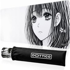 Anime Mouse Pad, Large Gaming Desk Mat, Manga Japanese Style Extended Mousepa...