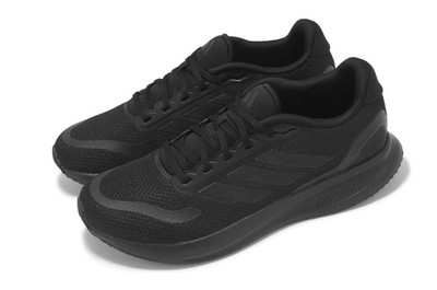 Adidas Runfalcon 5 Triple Black Athletic Gym Running  display picture 3