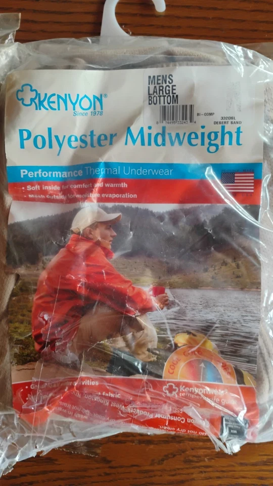 Kenyan Polyester Midweight Large Under Gartment Shirt & Pants - Image 3 of 3