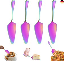 Tortenheber Set Edelstahl, 4 Stück Kuchenschaufel Edelstahl Poliert 