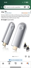 Wireless HDMI Transmitter and Receiver, Plug & Play Portable 2.4G/5G TR30
