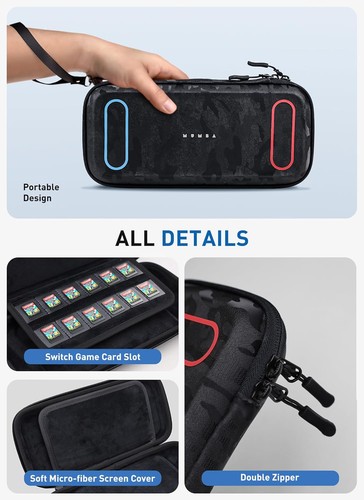 Mumba Carrying Case (Plus/Mini Version) for Nintendo Switch 2 2025 Travel Bag US - Picture 54 of 56