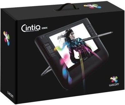 Wacom Cintiq 12WX 12,1 Zoll LCD Pen Tablet DTZ-1200W/G0 USB Grafiktablett