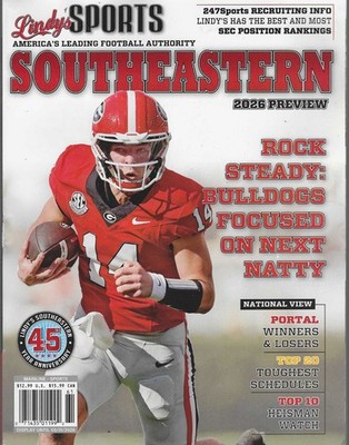 Lindy's Sport's Southeastern College Football 2026 Preview, UGA Cover