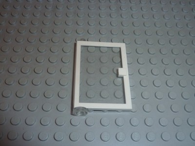 Lego Vintage Tür White Door Ref 73436c01 / Set 7838/7835/7824/4554/7866/6418..