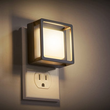 LED Night Light, Night Lights Plug into Wall 2 Pack with Dusk-To-Dawn Sensor,
