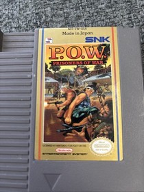 P.O.W. Prisoners of War Nintendo NES Authentic