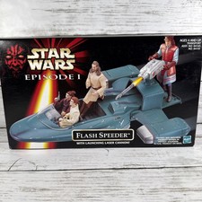 Star Wars Episode I Flash Speeder 1998 Hasbro Vehicle NIB Action Fleet Toy