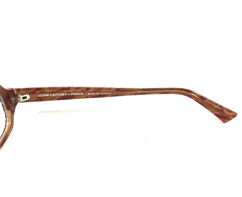 Jean Lafont Eyeglasses Frames ELEGIE 537 Brown Orange Red Cat Eye 51-14 ...