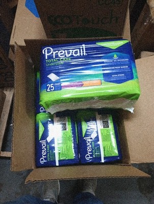 Prevail Total Care Underpad Heavy Absorbency 30X30'' 100 ct,     033