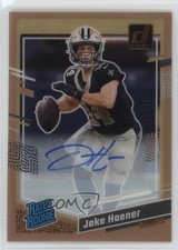2023 Panini Clearly Donruss Orange Auto 45/75 Jake Haener #63 Auto 6q5