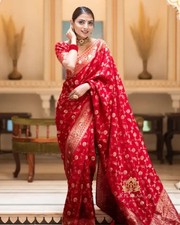 Indian Saree Party Wear Women's Designer Blouse Pakistani Bollywood Ethnic Sari