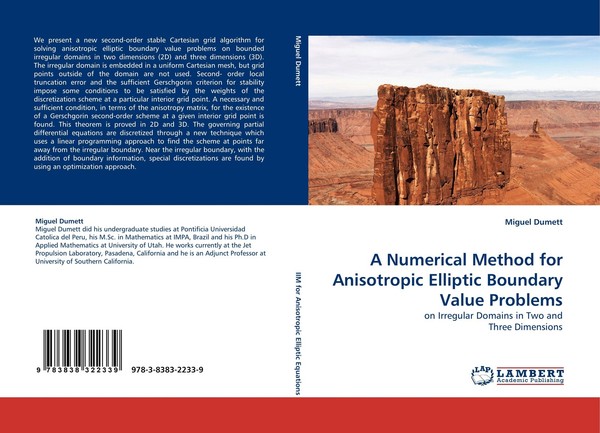 A Numerical Method For Anisotropic Elliptic Boundary Value Problems Miguel Dumet-image