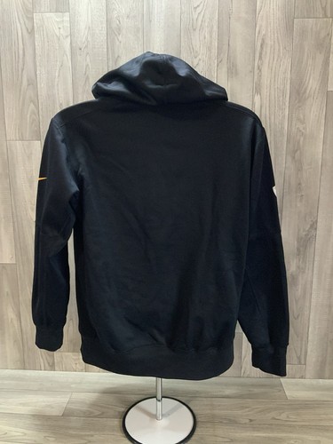 Pittsburgh Steelers Nike Mens Medium Black Hoodie - Picture 5 of 14