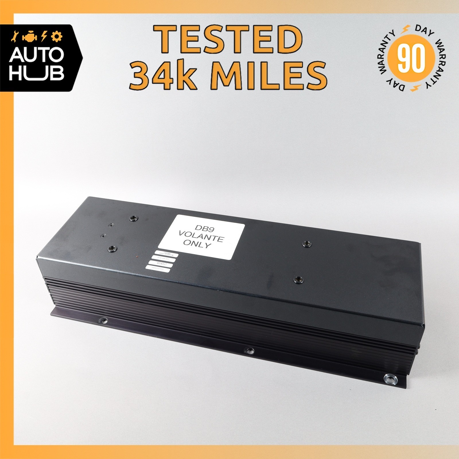 05-12 Aston Martin DB9 Volante Linn 950W Amplifier Audio Amp 4G4318C808CB OEM